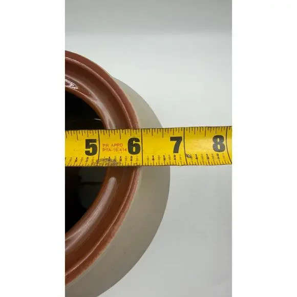 Vintage Chatham Pottery Unmarked Fruit Motif Pottery Cookie Jar - Picture 5 of 8